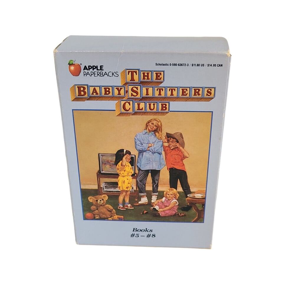 The Babysitters Club Books #5-8‎ by Ann M Martin paperback 1987 Scholastic